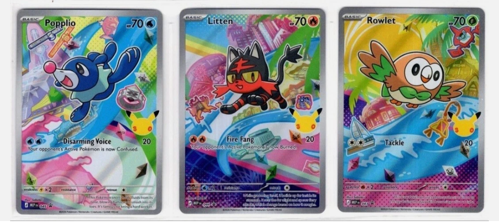 pokemon first partner Alolan trio